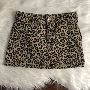 5/$25 • Children’s Place • Leopard Print Skirt